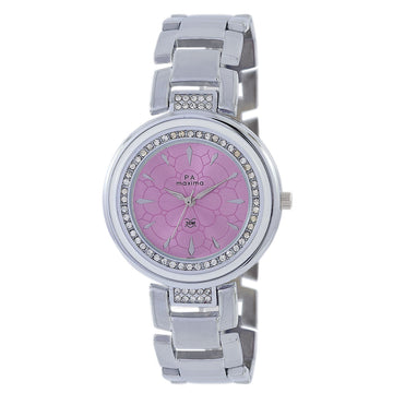 Maxima ATTIVO Women Pink Dial Analogue Watch - 48372BMLI